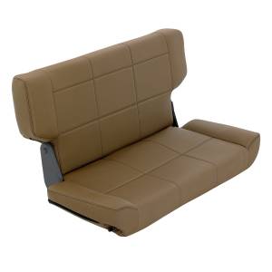 Smittybilt Fold And Tumble Seat Denim Spice Rear No Drilling Installation - 41517