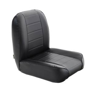 Smittybilt Low Back Seat Black No Drilling Installation Front - 44801
