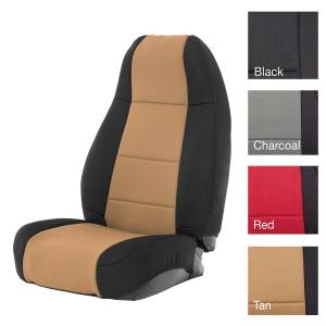 Smittybilt - Smittybilt Neoprene Seat Cover Light Tan Front/Rear - 471025 - Image 3