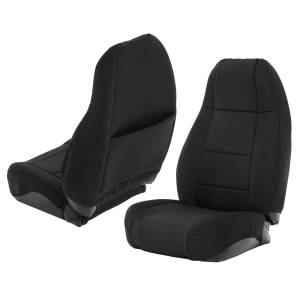 Smittybilt - Smittybilt Neoprene Seat Cover Black/Black Front/Rear - 471101 - Image 3