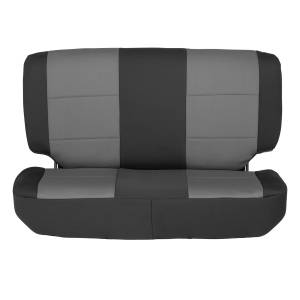 Smittybilt - Smittybilt Neoprene Seat Cover Black/Charcoal Front/Rear - 471222 - Image 2
