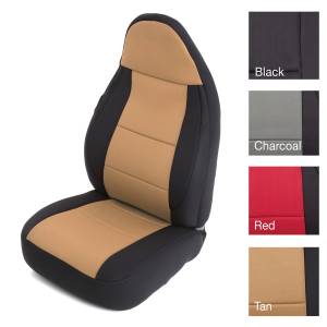 Smittybilt - Smittybilt Neoprene Seat Cover Light Tan Front/Rear - 471225 - Image 3