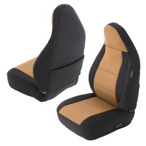 Smittybilt - Smittybilt Neoprene Seat Cover Light Tan Front/Rear - 471225 - Image 4