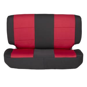 Smittybilt - Smittybilt Neoprene Seat Cover Black/Red Front/Rear - 471230 - Image 2
