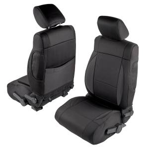 Smittybilt - Smittybilt Neoprene Seat Cover Front/Rear Black/Black - 471401 - Image 3
