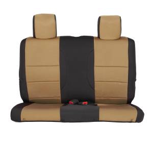 Smittybilt - Smittybilt Neoprene Seat Cover Tan/Black Front/Rear - 471425 - Image 4
