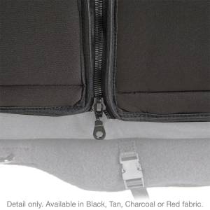 Smittybilt - Smittybilt Neoprene Seat Cover Black/Black Front/Rear - 471601 - Image 6