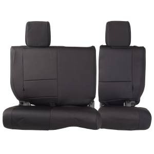 Smittybilt - Smittybilt Neoprene Seat Cover Black/Black Front/Rear - 471601 - Image 8