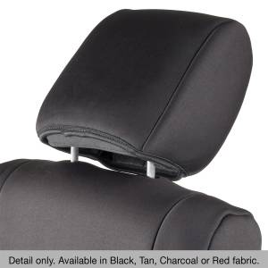 Smittybilt - Smittybilt Neoprene Seat Cover Black/Black Rear/Front - 471701 - Image 7