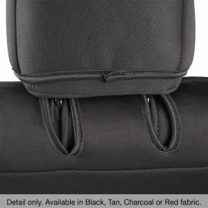 Smittybilt - Smittybilt Neoprene Seat Cover Black/Red Incl. Front/Rear Covers - 471730 - Image 3