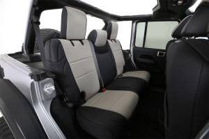 Smittybilt - Smittybilt Neoprene Seat Cover Front and Rear GEN 1 Charcoal - 472122 - Image 2