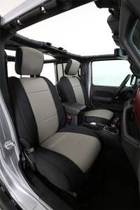 Smittybilt - Smittybilt Neoprene Seat Cover Front and Rear GEN 1 Charcoal - 472122 - Image 3