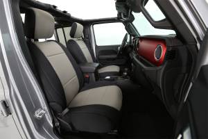 Smittybilt - Smittybilt Neoprene Seat Cover Front and Rear GEN 1 Charcoal - 472122 - Image 5