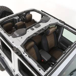 Smittybilt Neoprene Seat Cover Front and Rear GEN 1 Tan - 472125