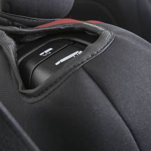 Smittybilt - Smittybilt Neoprene Seat Cover Front and Rear GEN 1 Red - 472130 - Image 3