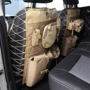 Smittybilt GEAR Truck Seat Cover Coyote Tan Front - 5661324