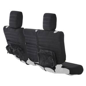 Smittybilt - Smittybilt GEAR Custom Seat Cover Rear Black Hardware Included - 56646501 - Image 1