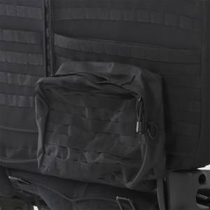 Smittybilt - Smittybilt GEAR Custom Seat Cover Rear Black Hardware Included - 56646501 - Image 2
