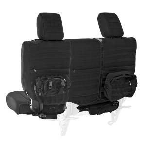Smittybilt - Smittybilt GEAR Custom Seat Cover Rear Black Hardware Included - 56646501 - Image 5