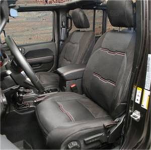 Smittybilt Neoprene Seat Cover Black/Black Front/Rear Gen 2 Kit - 576201