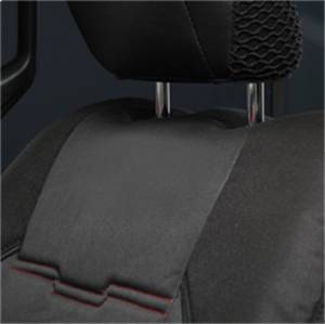 Smittybilt - Smittybilt Neoprene Seat Cover Black/Black Front/Rear Gen 2 Kit - 576201 - Image 4