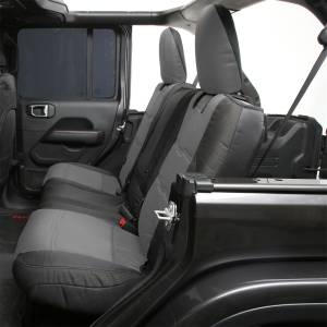Smittybilt - Smittybilt Neoprene Seat Cover Charcoal/Black Front/Rear Gen 2 Kit - 576222 - Image 2