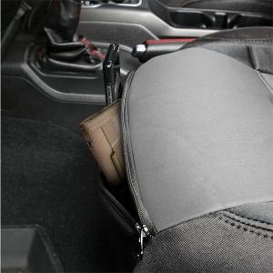 Smittybilt - Smittybilt Neoprene Seat Cover Charcoal/Black Front/Rear Gen 2 Kit - 576222 - Image 4