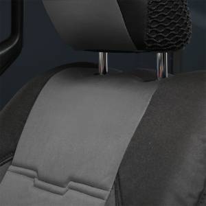 Smittybilt - Smittybilt Neoprene Seat Cover Charcoal/Black Front/Rear Gen 2 Kit - 576222 - Image 5