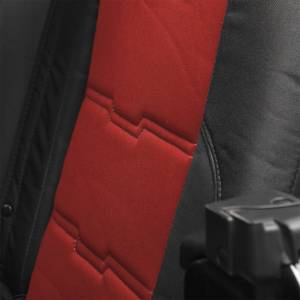 Smittybilt - Smittybilt Neoprene Seat Cover Red/Black Front/Rear Gen 2 Kit - 576230 - Image 3