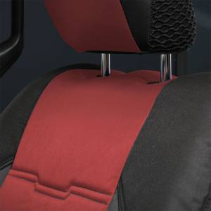 Smittybilt - Smittybilt Neoprene Seat Cover Red/Black Front/Rear Gen 2 Kit - 576230 - Image 5