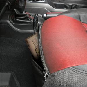 Smittybilt - Smittybilt Neoprene Seat Cover Red/Black Front/Rear Gen 2 Kit - 576230 - Image 7