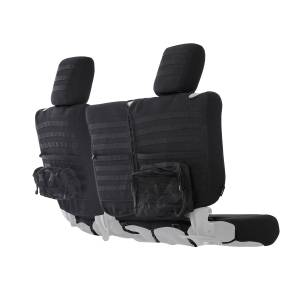 Smittybilt Neoprene Seat Cover Black Rear Air Bag Compatible - 57646501