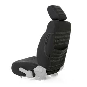 Smittybilt - Smittybilt Neoprene Seat Cover Black Front Air Bag Compatible - 57647701 - Image 4