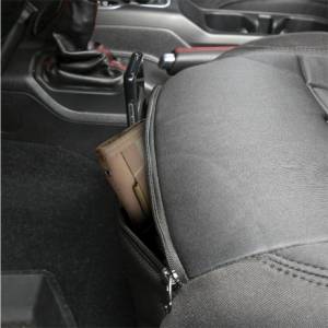 Smittybilt - Smittybilt Neoprene Seat Cover Black/Black Front/Rear Kit Gen 2 - 578101 - Image 3