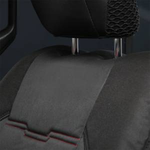 Smittybilt - Smittybilt Neoprene Seat Cover Black/Black Front/Rear Kit Gen 2 - 578101 - Image 4