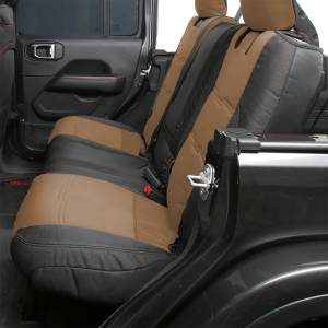 Smittybilt - Smittybilt Neoprene Seat Cover Tan/Black Front/Rear Gen 2 Kit - 578125 - Image 2