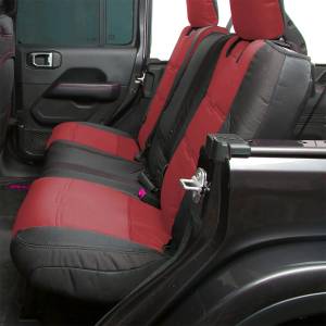 Smittybilt - Smittybilt Neoprene Seat Cover Red/Black Front/Rear Gen 2 Kit - 578130 - Image 2