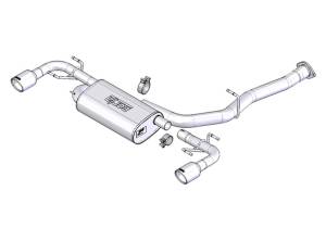 Borla - Borla Cat-Back™ Exhaust System - EC-Type 1014015 - Image 1