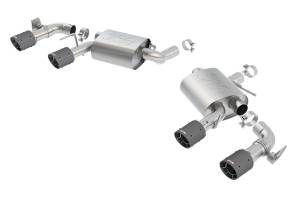 Borla - Borla Axle-Back Exhaust System - ATAK® 11925CF - Image 1