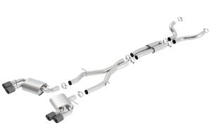 Borla - Borla Cat-Back™ Exhaust System - S-Type 140687CF - Image 1