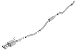 Borla Cat-Back™ Exhaust System - S-Type 140803