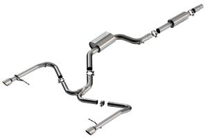 Borla Cat-Back™ Exhaust System - S-Type 140850SB