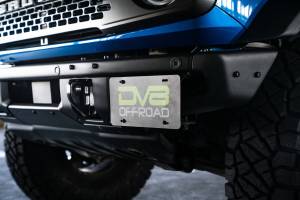 DV8 Offroad - DV8 Offroad Front license plate relocation bracket places plate to the side of the bumper. LPBR-02 - Image 10