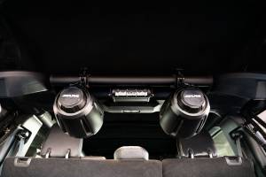 DV8 Offroad - DV8 Offroad 2021-22 Ford Bronco Rear Speaker & Light Mount Bar ? BRSB-01