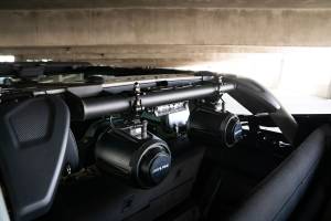 DV8 Offroad - DV8 Offroad 2021-22 Ford Bronco Rear Speaker & Light Mount Bar ? BRSB-01 - Image 2