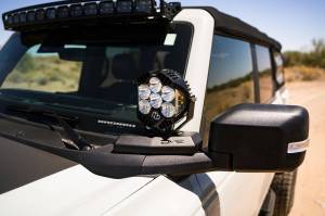 DV8 Offroad - DV8 Offroad 2021-22 Ford Bronco A-Pillar Pod Light Mounts? LBBR-02 - Image 24