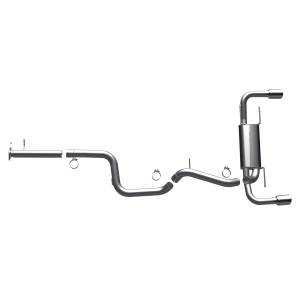 MagnaFlow Exhaust Products Street Series Stainless Cat-Back System 15557