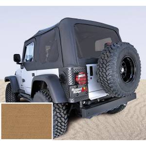 Rugged Ridge Soft Top, Door Skins, Spice, Tinted Windows; 97-02 Jeep Wrangler TJ 13704.37