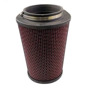 S&B - S&B Air Filter For Intake Kits 75-6000,75-6001 Oiled Cotton Cleanable Red - KF-1070 - Image 2