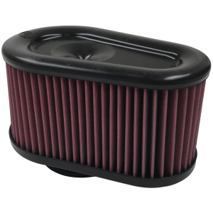 S&B - S&B Air Filter For Intake Kits 75-5086,75-5088,75-5089 Oiled Cotton Cleanable Red - KF-1064 - Image 1